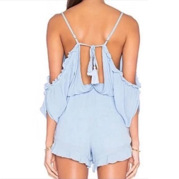 Lovers + Friends Women's Malia Romper Sky Jumpsuit NWT Size Small - Picture 2 of 2